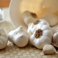 Ilustrasi bawang putih. (Gambar oleh congerdesign dari Pixabay)