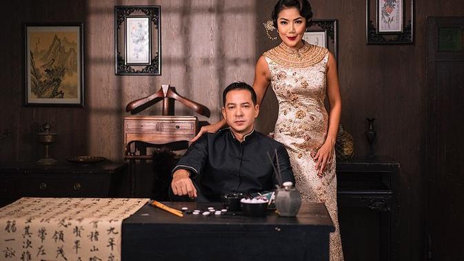 Ari Wibowo dan Inge Anugrah (Sumber: Instagram/evelingown)
