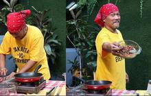 Potret Iwa K Menunjukkan Keahlian Memasak Daging Jelang Idul Adha