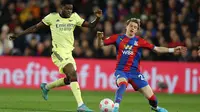 Hasil Liga Inggris: Dihajar Crystal Palace, Arsenal Terlempar dari 4 Besar