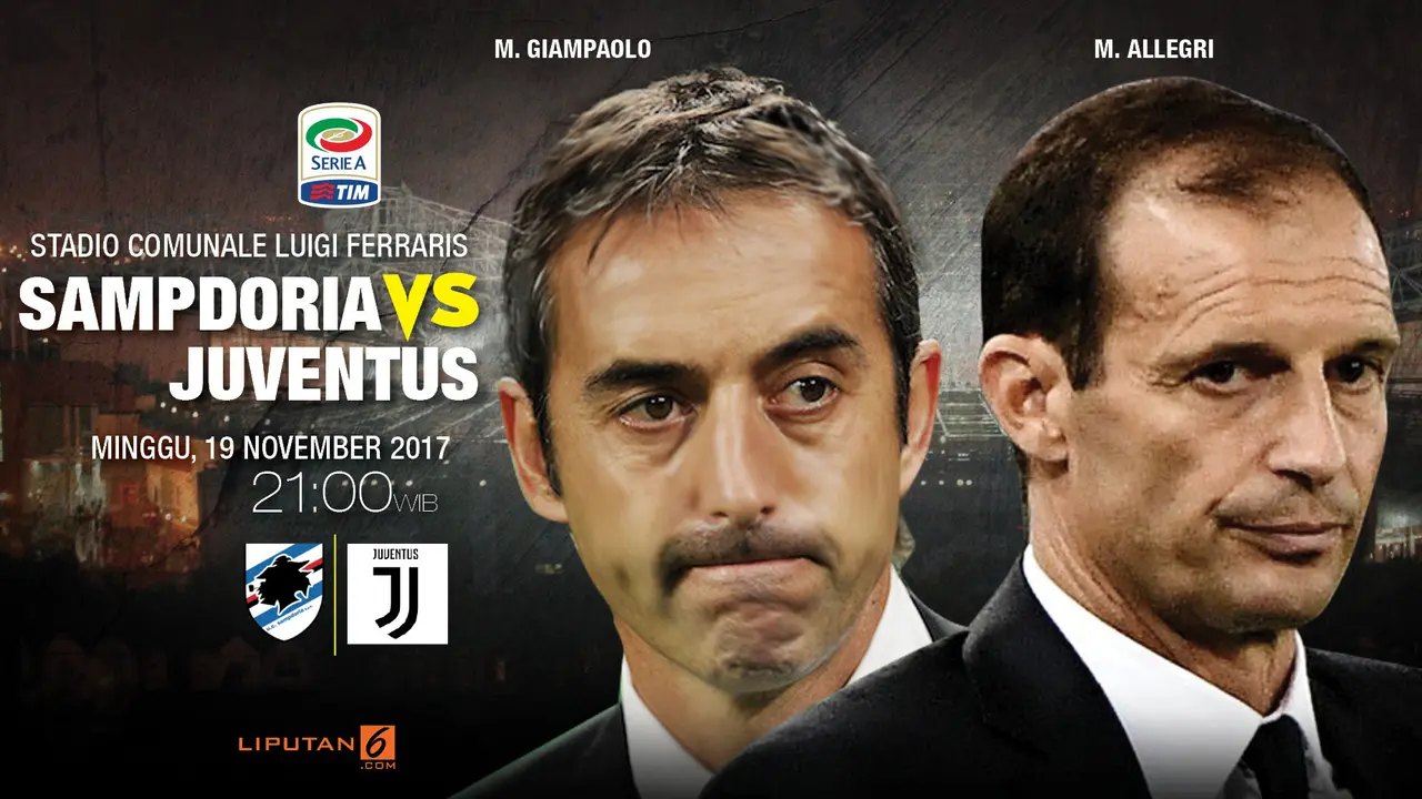 Prediksi Sampdoria vs Juventus