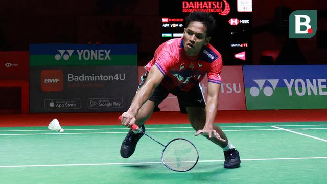 Foto: Chico Wujudkan All Indonesian Final Setelah Kalahkan Angus di Semifinal Indonesia Masters 2023