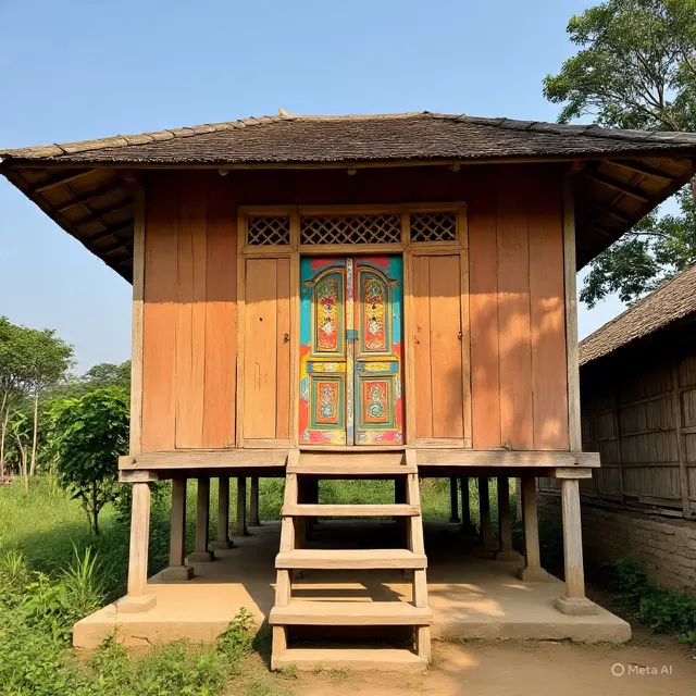 Rumah Gebyok Sederhana