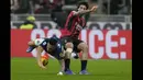 Beberapa peluang emas tercipta di babak pertama, namun tak satupun yang bisa menghasilkan gol. (AP Photo/Antonio Calanni)
