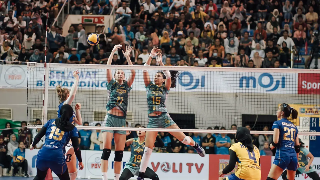PLN Mobile Proliga 2024: Bersaing Sengit Lewati 5 Set, Jakarta Electric PLN Raih Kemenangan Lawan BJB