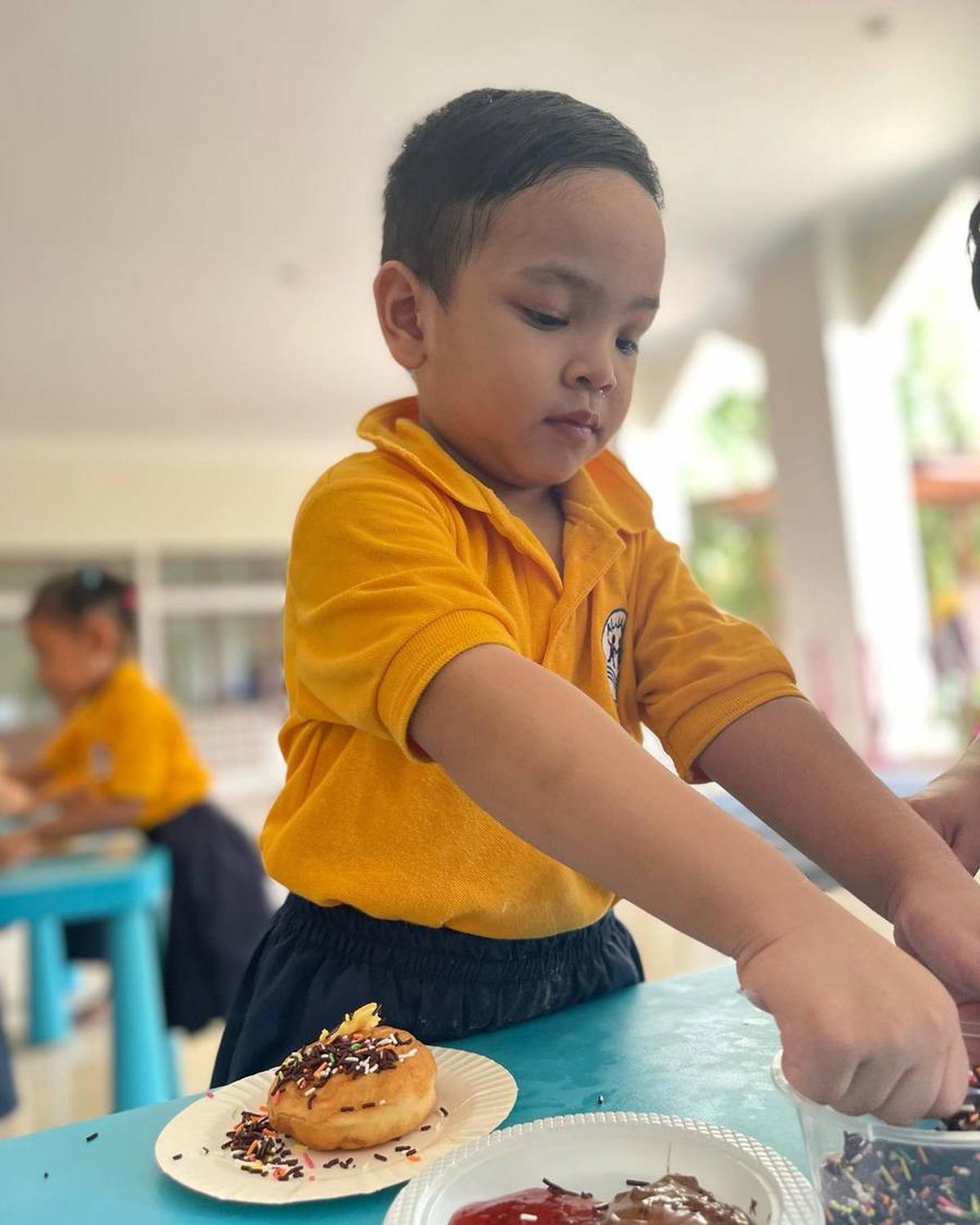 Momen diabadikan sang Oma