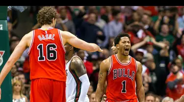 Playoff NBA: Derrick Rose Gemilang, Chichago Bulls Pecundangi Milwaukee Bucks