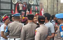 Demo Cipayung Menggugat di DPR Memanas, Massa dan Polisi Sempat Adu Mulut