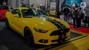 Salah satu produk terbaru Jagur yang dipamerkan saat pembukaan Indonesia International Motor Show (IIMS 2019) di JIExpo Kemayoran, Jakarta, Kamis (25/4). Pameran industri otomotif tersebut berlangsung 25 April - 5 Mei 2019. (Liputan6.com/Faizal Fanani)