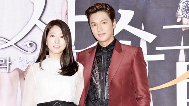 Lee Min Ho Terbuai Saat Mencium Park Shin Hye Showbiz Liputan6 Com