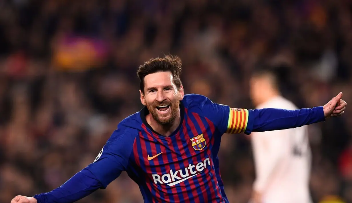 1. Lionel Messi (Barcelona) – 10 gol dan 3 assist (AFP/Josep Lago)