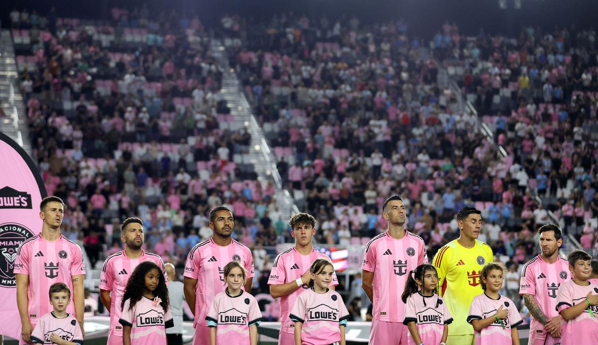 Pemain 37 tahun itu sudah tampil 69 kali di liga untuk Miami dan kontraknya berakhir pada Desember mendatang. (AFP/Megan Briggs)