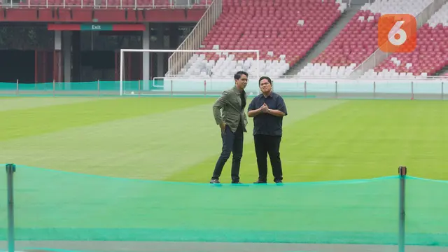Foto: Mengintip Kondisi Rumput SUGBK Jelang Hadapi Jepang di Kualifikasi Piala Dunia