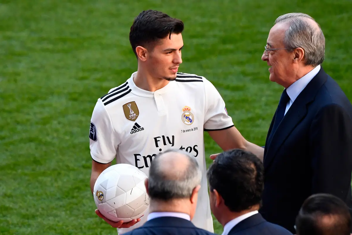 Aksi Pemain Baru Real Madrid Brahim Diaz di Bernabeu