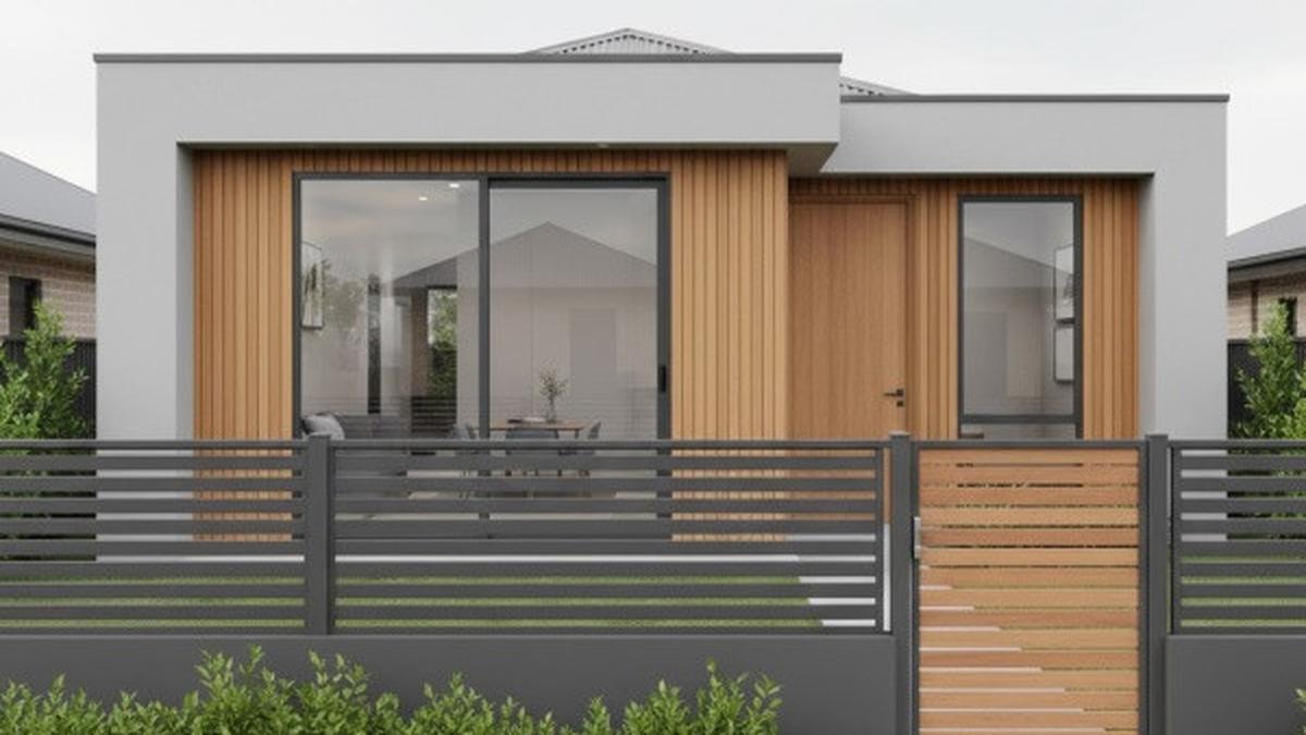 7 Model Pagar Minimalis Tanpa Tiang Besar, Percantik Fasad Rumah Cocok untuk Rumah Kekinian