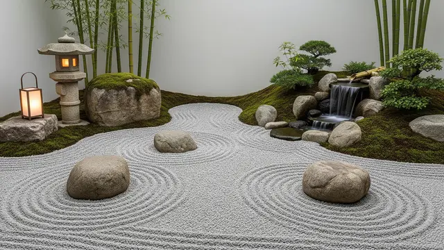 Gambar Desain Taman Belakang Rumah Minimalis (Image by Gemini AI)