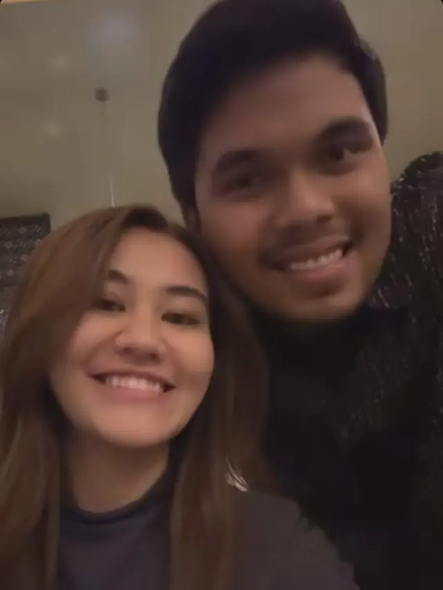 Aaliyah Massaid dan Thariq Halilintar. [Foto: Instagram/aaliyah.massaid]