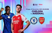 Siaran Langsung Liga Premier Pekan Ke-13: Chelsea vs Arsenal, Eksklusif di Vidio