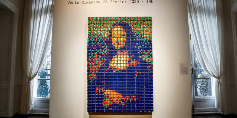Rubik Mona Lisa Dilelang di Paris, Ditaksir Terjual Rp 2,2 Miliar