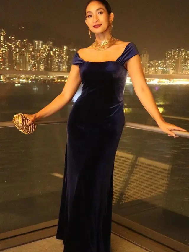 Inspirasi dress Happy Salma