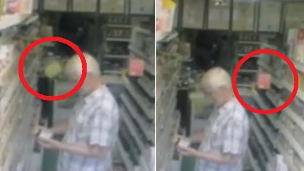 CCTV Rekam Teh Kotak Melayang di Toko, Ulah Hantu?