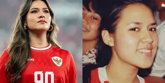 Kehadiran Raisa Andriana dalam pertandingan kualifikasi Piala Dunia Timnas Indonesia vs Australia di Stadion GBK mencuri perhatian. [@raisa6690]