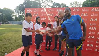 AIA Sepak Bola untuk Negeri, Tottenham Hotspur Beri Pelatihan 100 Anak di Bali