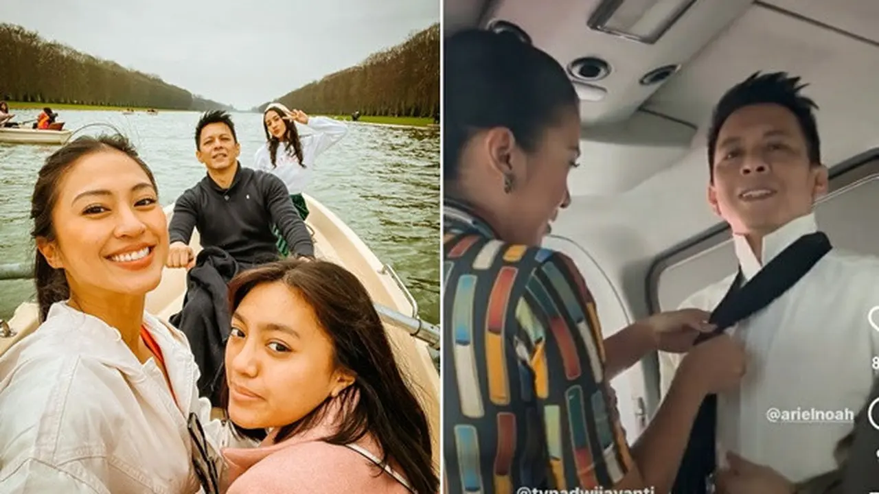 Bikin Baper, Ini 6 Momen Kedekatan Ariel NOAH dan Tyna Dwi Jayanti