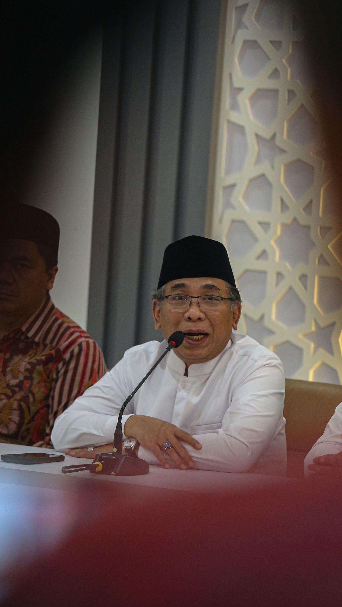 Gus&nbsp;Yahya tetap meminta maaf meski lawatan kelimanya ke Israel untuk menemui pimpinan negara Zionis itu bukan atas nama PBNU.&nbsp;Foto: Liputan6.com/Angga Yuniar