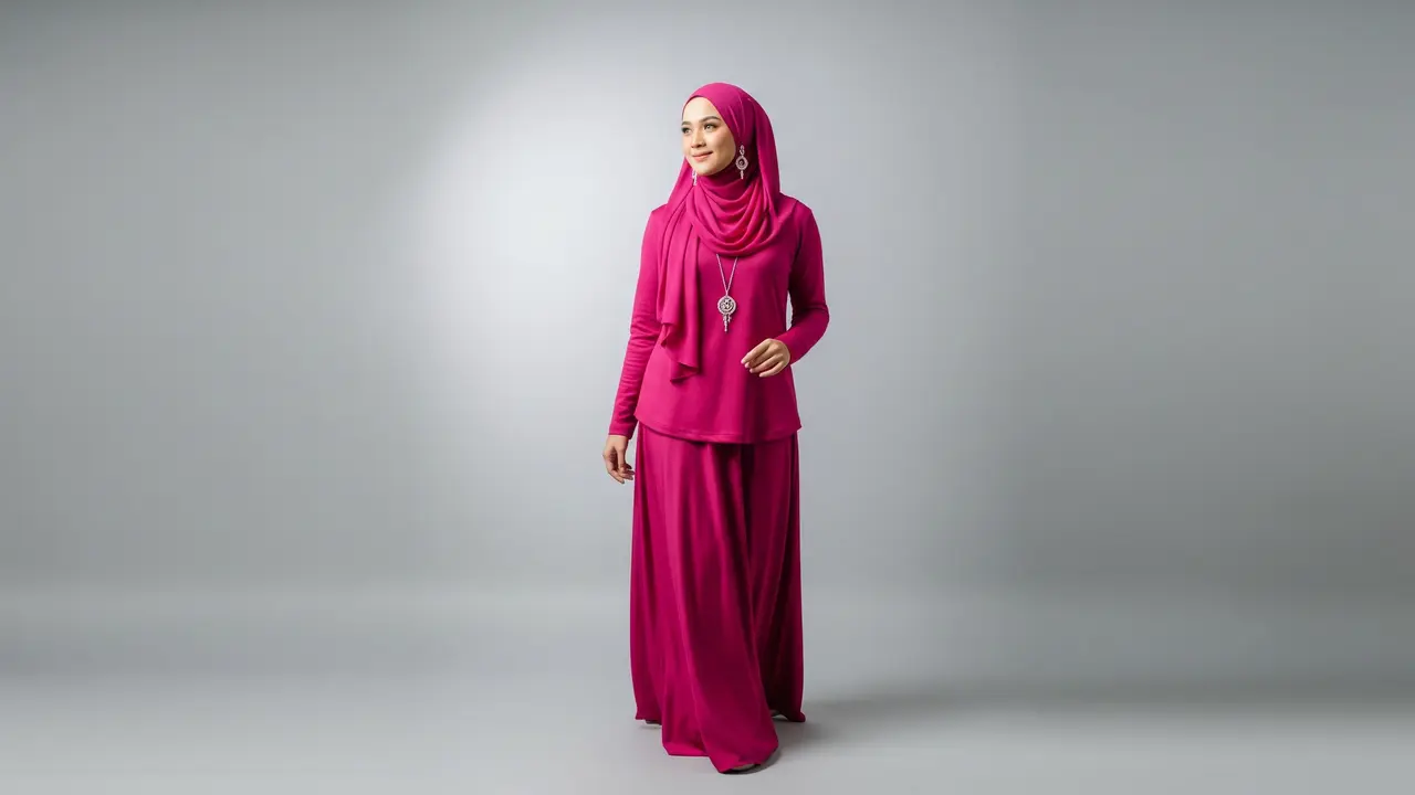 Baju Pink Fanta Cocok dengan Jilbab Warna Apa? Ini 7 Padu Padan yang Serasi