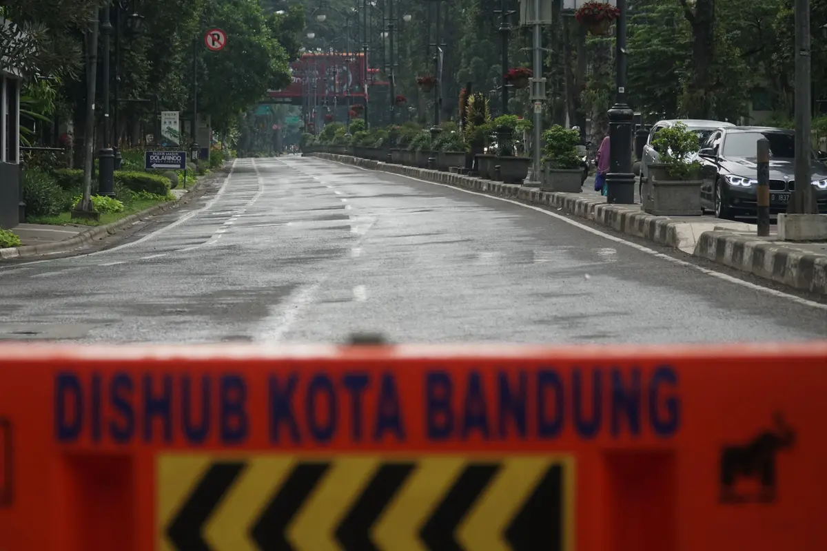 Penutupan Jalan di Bandung