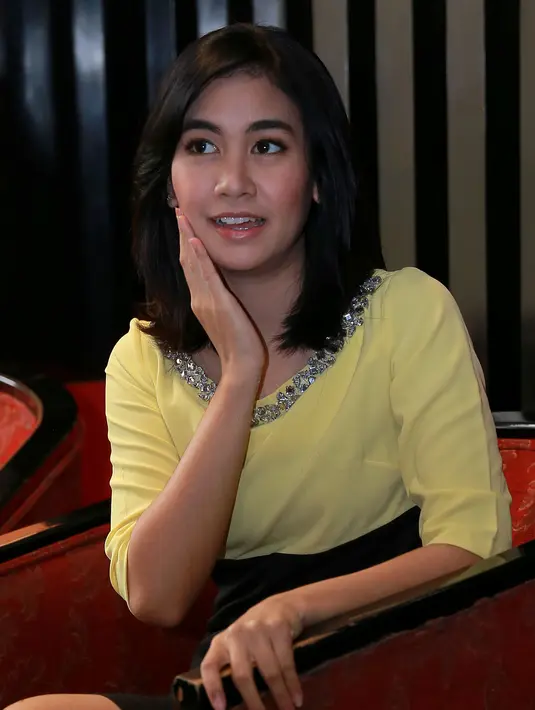 Anisa Rahma merasakan pengalaman pertama bermain di film horor di film berjudul ‘Menara Stasiun Cawang’. (Galih W. Satria/Bintang.com)