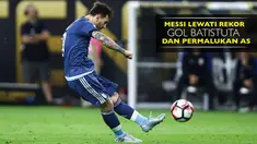 Leo Messi berhasil membawa Argentina mengalahkan AS 4-0 pada laga semifinal Copa America 2016.