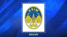 Logo PSIM Yogyakarta. (Bola.com/Wiwig Prayugi)