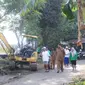 Wali Kota Probolinggo Habib Hadi Zainal Abidin meninjau normalisasi Saluran air untuk antisipasi Banjir (Istimewa)