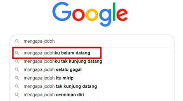 Deretan Kata Kunci Pencarian Google Super Kocak, Warganet Cari Solusi Cinta