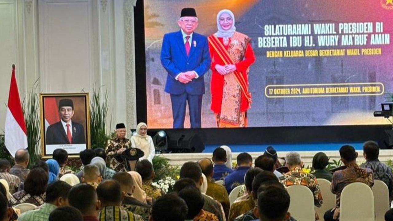 Pesan Abah buat Jajaran Setwapres, Sebut Gibran dan Kerja Sepenuh Hati