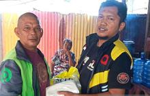 Bukan Sekadar Antar Penumpang, 100 Paket Beras Jadi Bukti Ojol Gorontalo Kampanyekan Keamanan Daerah