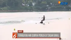 Meski ada yang berhasil mendarat sempurna di atas landasan, namun banyak juga yang gagal mendarat dan masuk ke dalam air.