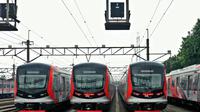 11 rangkaian KRL baru impor dari China mulai dioperasikan oleh PT Kereta Commuter Indonesia (KAI Commuter). (Dok PT KAI)