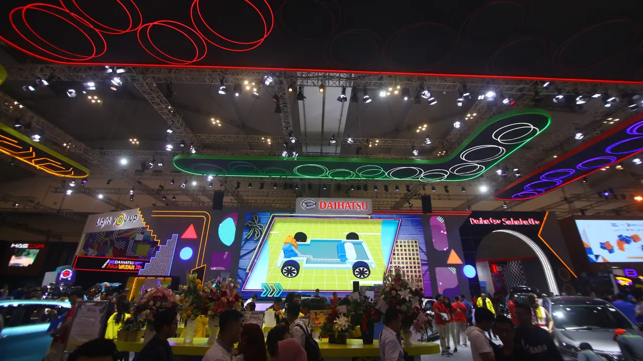 Booth Daihatsu di GIIAS 2019