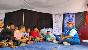 Upaya Mengembalikan Keceriaan Anak Korban Gempa NTT