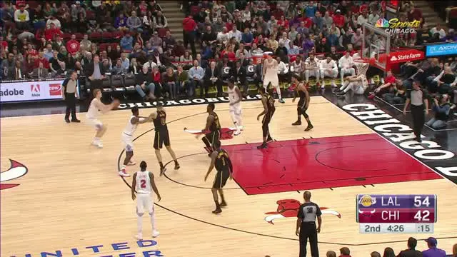 VIDEO : GAME RECAP NBA 2017-2018, Lakers 108 vs Bulls 103