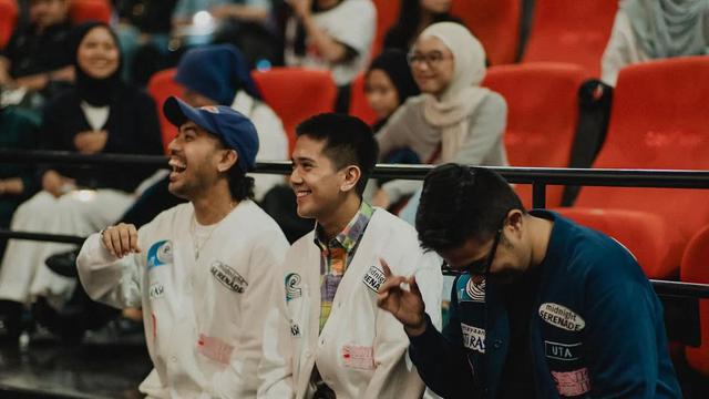 Potret Iqbaal Ramadhan di Promo Film Perayaan Mati Rasa