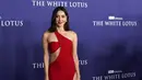 Aubrey Plaza berpose saat menghadiri Premiere Musim 2 Los Angeles Seri Asli HBO "The White Lotus" di Goya Studios di Los Angeles, California pada 20 Oktober 2022. Plaza memancarkan kepercayaan diri selama waktunya di depan kamera. (AP Photo/Chris Pizzello)