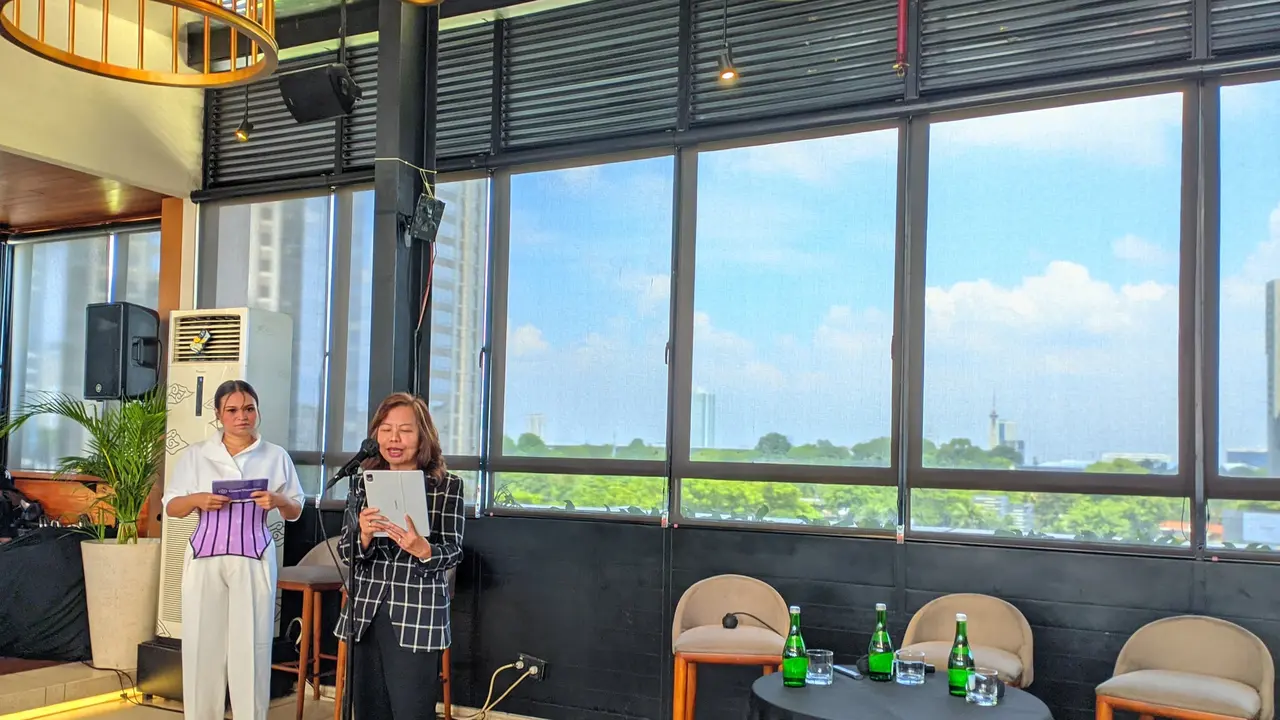 CEO of Grant Thornton Indonesia,  Johanna Gani dalam acara Media Talkshow dengan tema "Overcoming Economic Challenges and Integrating ESG into Strategic Planning." Pada Kamis (21/11/2024).