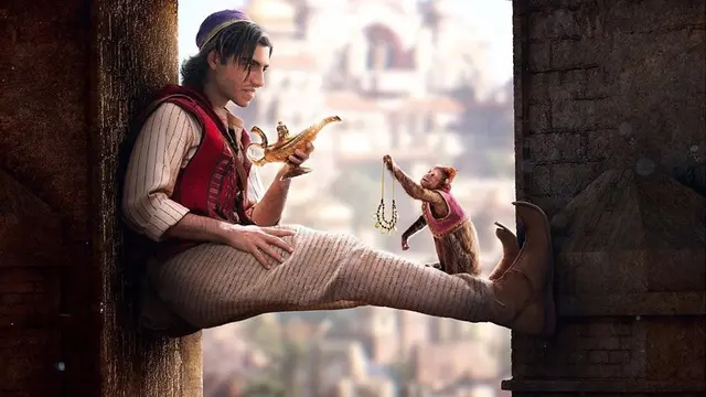 Aladdin and His Monkey