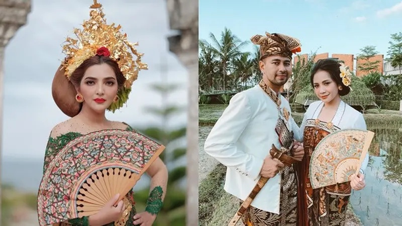 6 Pesona Seleb Indonesia saat Pakai Kebaya Bali, Makin Anggun
