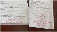 6 Komentar Guru di Lembar Jawab Murid yang Dapat Nilai Bagus Ini Bikin Senyum