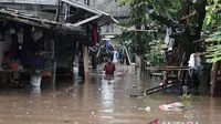 Update Banjir Jakarta: 35 RT dan 23 Ruas Jalan Masih Terendam